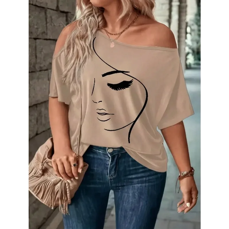 Plus Size 1XL-5XL Women's Fashion Hollow Out Printing Sweatshirts Women Loungewear Fashion Short Batwing Sleeve Tops
Plus Size 1XL-5XL Women's Fashion Hollow Out Printing Sweatshirts Women Loungewear Fashion Short Batwing Sleeve Tops