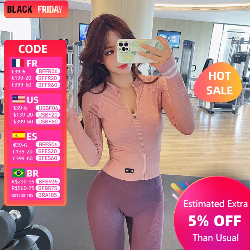 Long Sleeve Sports Jacket Women Zip Fitness Yoga Shirt Winter Warm Gym Top Activewear Running Coats Workout Clothes for Cycling
Long Sleeve Sports Jacket Women Zip Fitness Yoga Shirt Winter Warm Gym Top Activewear Running Coats Workout Clothes for Cycling