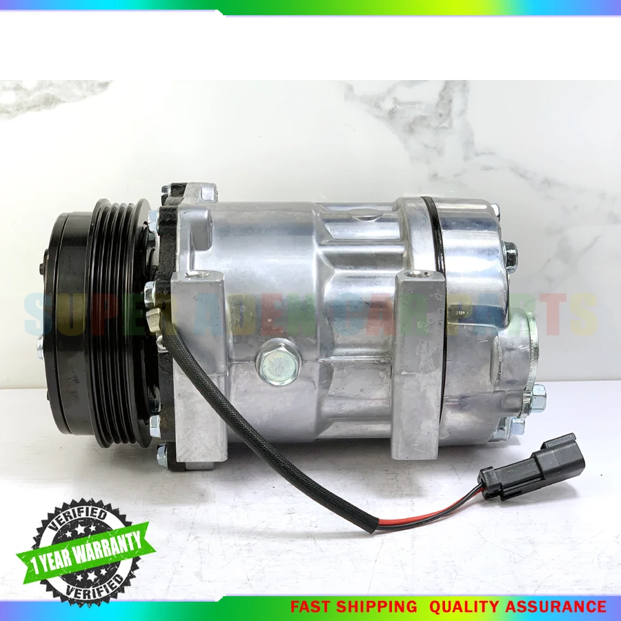New SD7H15 Air Conditioning AC Compressor For Ford New Holland Combine Forage Harvester 84448669 504224553 50408093001 504221553
New SD7H15 Air Conditioning AC Compressor For Ford New Holland Combine Forage Harvester 84448669 504224553 50408093001 504221553