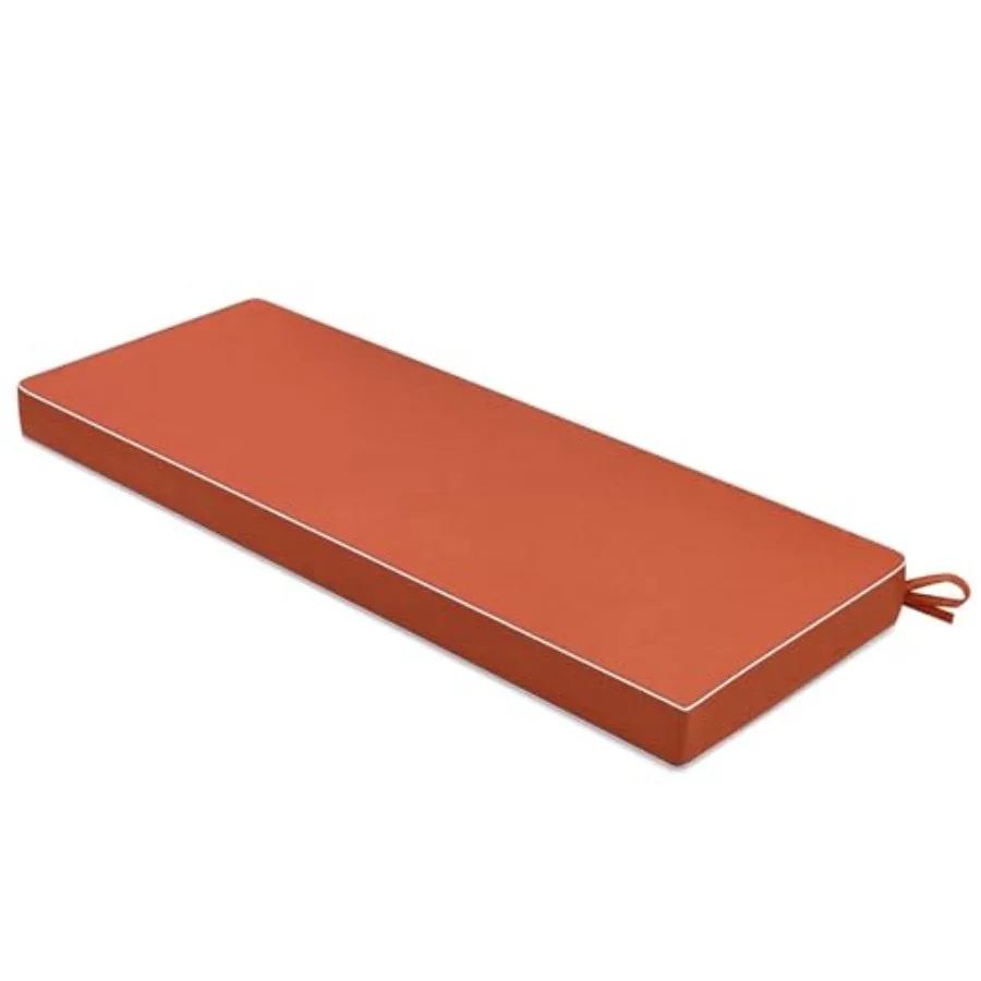 Orange Outdoor Bench Cushion Set of 1 48x18x3 Inch Waterproof Patio Seat Cushions for Swing and Outdoor Furniture Couch Sofa 3
Orange Outdoor Bench Cushion Set of 1 48x18x3 Inch Waterproof Patio Seat Cushions for Swing and Outdoor Furniture Couch Sofa 3