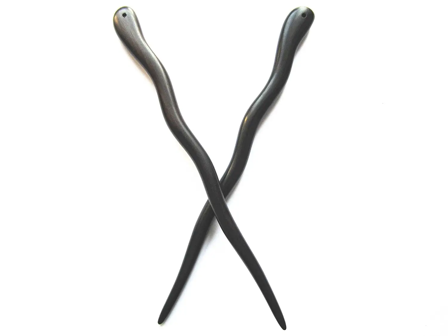 2 Pcs Natural Ebony Hair Sticks Handmade Carved Hair Clips 7.1 Inches
2 Pcs Natural Ebony Hair Sticks Handmade Carved Hair Clips 7.1 Inches