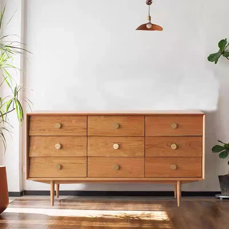 Solid wood household storage living room bedroom bedside small apartment storage drawer storage cabinet
Solid wood household storage living room bedroom bedside small apartment storage drawer storage cabinet