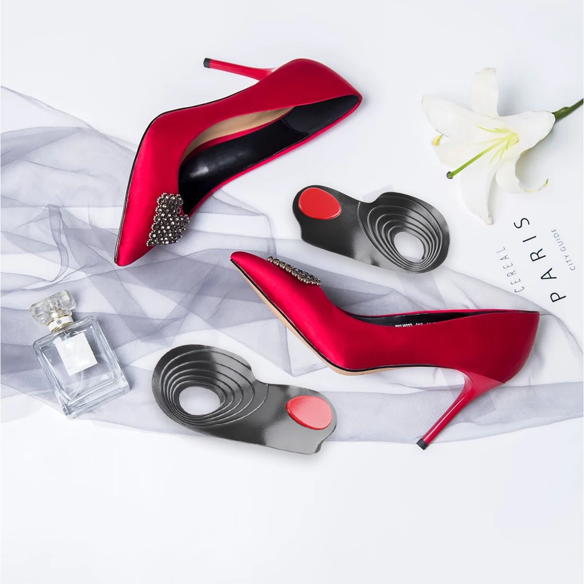 High Heel Insole Comfortable Insoles Foot Correction Pad Massage Half Pads Women
High Heel Insole Comfortable Insoles Foot Correction Pad Massage Half Pads Women