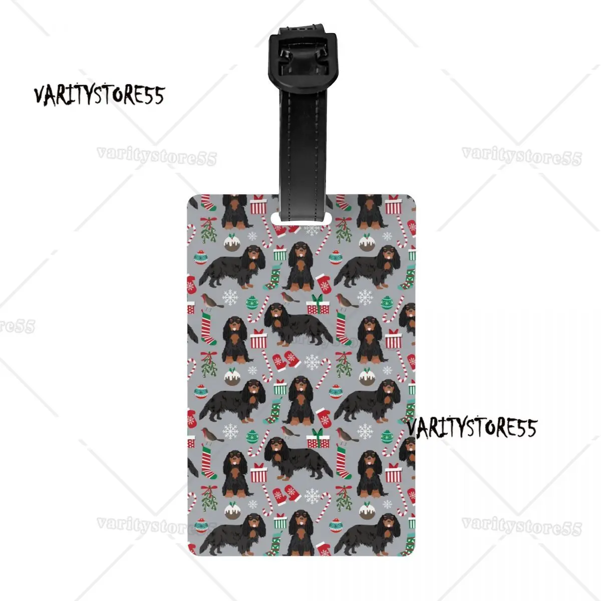 Cavalier King Charles Spaniel Christmas Gifts Luggage Tag With Name Card Pet Dog Privacy Cover ID Label for Travel Bag Suitcase
Cavalier King Charles Spaniel Christmas Gifts Luggage Tag With Name Card Pet Dog Privacy Cover ID Label for Travel Bag Suitcase