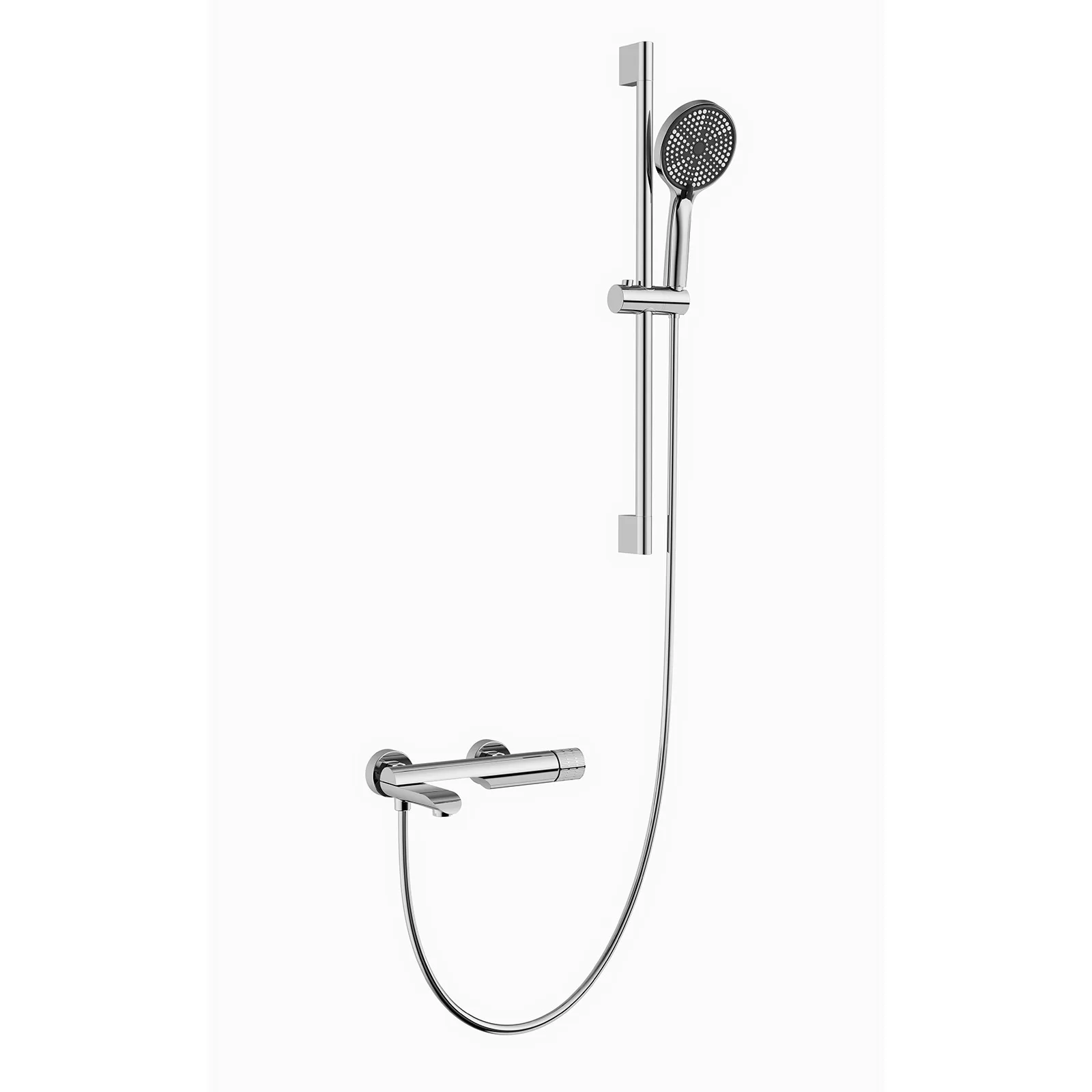 All-copper simple shower shower set, bathroom household hot and cold faucet pressurized
All-copper simple shower shower set, bathroom household hot and cold faucet pressurized