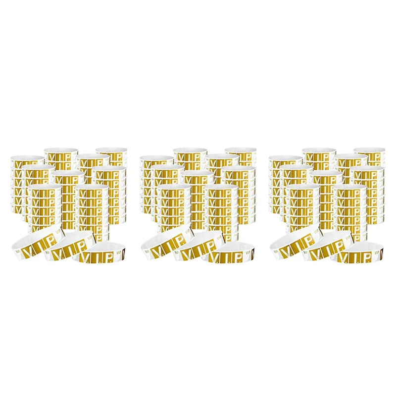 ABGB-1500 Pcs VIP Wristbands Lightweight Event Bracelets Personalized Party Wrist Bands Colored Waterproof Armband
ABGB-1500 Pcs VIP Wristbands Lightweight Event Bracelets Personalized Party Wrist Bands Colored Waterproof Armband