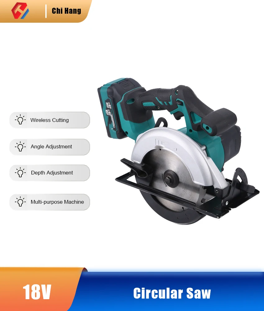 Multifunctional Portable 165MM Electric Circular Saw Disc Wood Milling Cutter Cutting Machine PVC Pipe Cordless Sawing Machine
Multifunctional Portable 165MM Electric Circular Saw Disc Wood Milling Cutter Cutting Machine PVC Pipe Cordless Sawing Machine