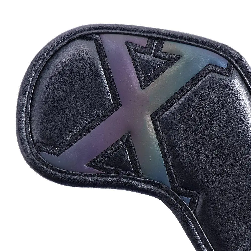 10Pcs Dustproof Covers PU Leather Gradients 4-9 ASPX Protective Cover Golf Club Head Covers Golf Iron Covers Golf Wedge Cover
10Pcs Dustproof Covers PU Leather Gradients 4-9 ASPX Protective Cover Golf Club Head Covers Golf Iron Covers Golf Wedge Cover