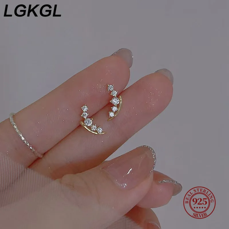 LGKGL серьги-гвоздики из стерлингового серебра 925 пробы с позолоченными пшеничными ушками, градиентная дуга, блестящие минималистичные женские ювелирные изделия в японском стиле, пара
LGKGL серьги-гвоздики из стерлингового серебра 925 пробы с позолоченными пшеничными ушками, градиентная дуга, блестящие минималистичные женские ювелирные изделия в японском стиле, пара