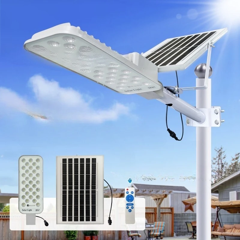 Outdoor garden lights, solar street lights, household lighting, super bright rural yard new led waterproof road lights
Outdoor garden lights, solar street lights, household lighting, super bright rural yard new led waterproof road lights
