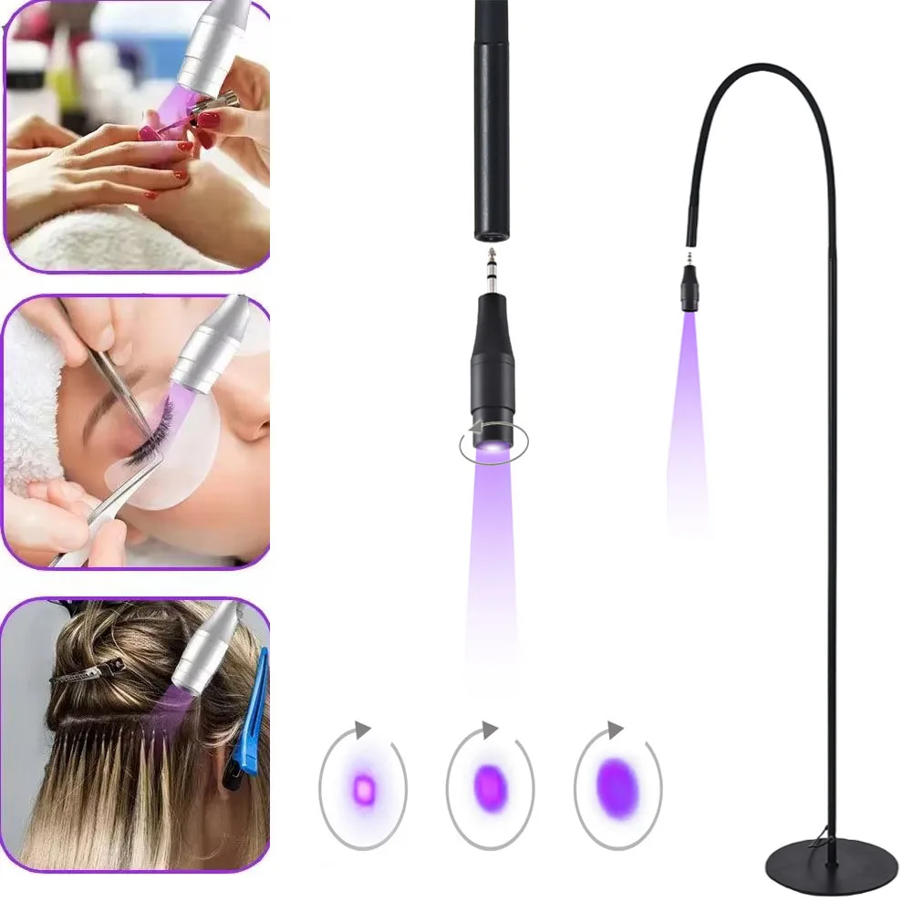 5 Вт высокая мощность с регулируемым фокусом и ножным переключателем Торшер для быстрого сушки лака для ногтей/клеера для ресниц УФ-светодиодная лампа для отверждения
5 Вт высокая мощность с регулируемым фокусом и ножным переключателем Торшер для быстрого сушки лака для ногтей/клеера для ресниц УФ-светодиодная лампа для отверждения