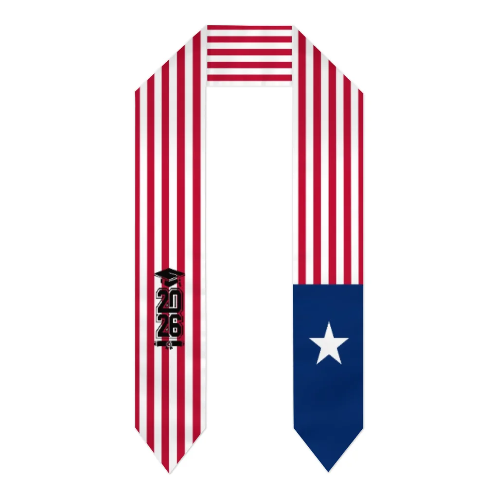 Class of 2026 Liberia Flag Scarf Graduation Sash Stole International Study Abroad Adult Unisex Party Accessory Top Print
Class of 2026 Liberia Flag Scarf Graduation Sash Stole International Study Abroad Adult Unisex Party Accessory Top Print