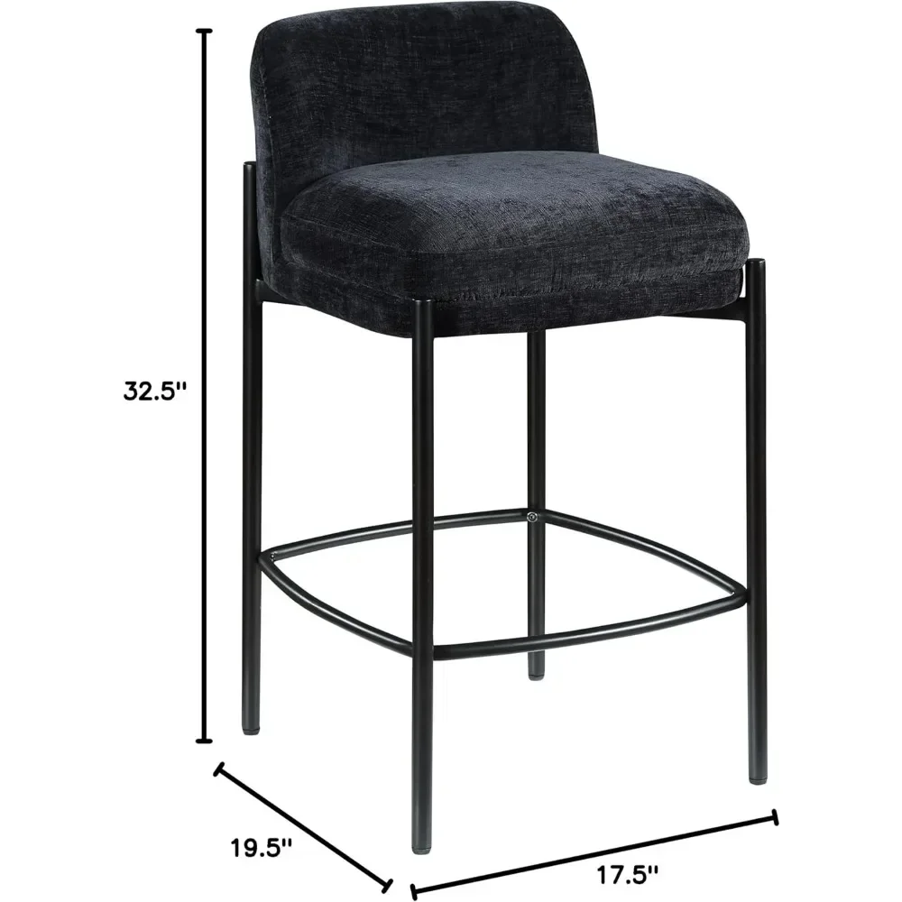 BestsellerModern Contemporary Stool ,Soft Chenille Fabric Seat and Matte Black Metal Frame
BestsellerModern Contemporary Stool ,Soft Chenille Fabric Seat and Matte Black Metal Frame
