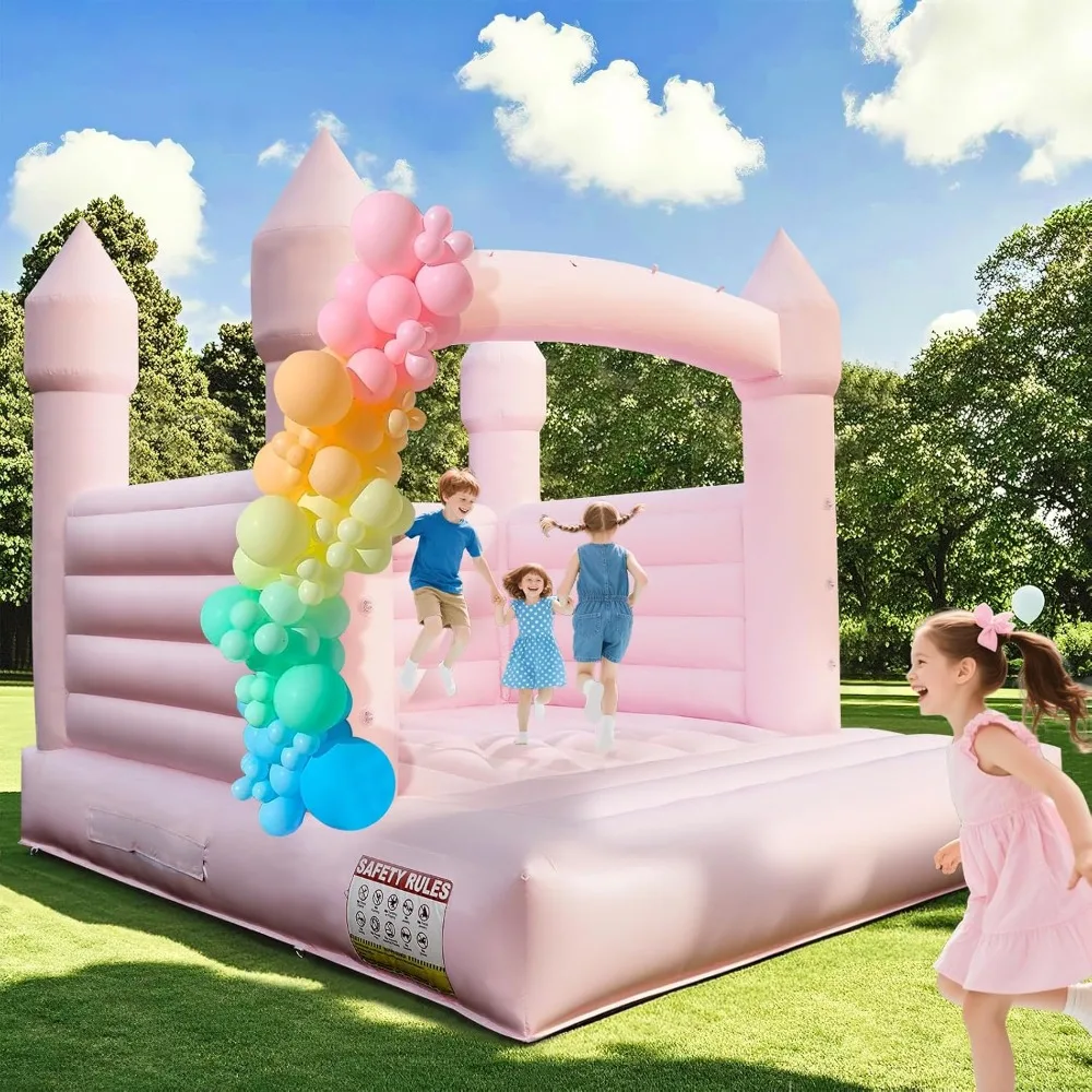 13.8FT White Bounce House Jump Castle for Kids, 100% PVC Indoor Outdoor Inflatable Bounce House, Heavy Duty 750W
13.8FT White Bounce House Jump Castle for Kids, 100% PVC Indoor Outdoor Inflatable Bounce House, Heavy Duty 750W