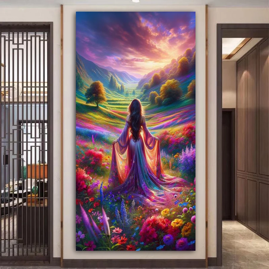 Diy Diamond Arts Painting Kits Large Size Spring Scenery Woman Full Drill Mosaic Embroidery Fantasy Lady Picture Wall Decor
Diy Diamond Arts Painting Kits Large Size Spring Scenery Woman Full Drill Mosaic Embroidery Fantasy Lady Picture Wall Decor