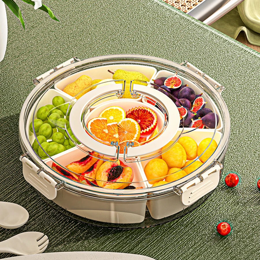 Divided Serving Tray and Handle Fruit Containers Fridge Snack Box Container Divided Storage Box for Platters for Serving Food
Divided Serving Tray and Handle Fruit Containers Fridge Snack Box Container Divided Storage Box for Platters for Serving Food