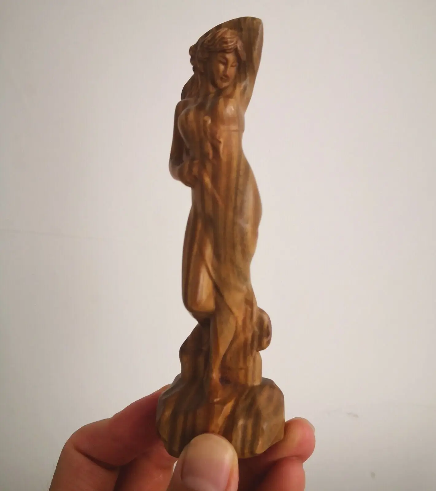 Natural Sandalwood Carved Slim Girl Statue Wood Figure Art Model Sculpture Decor
Natural Sandalwood Carved Slim Girl Statue Wood Figure Art Model Sculpture Decor