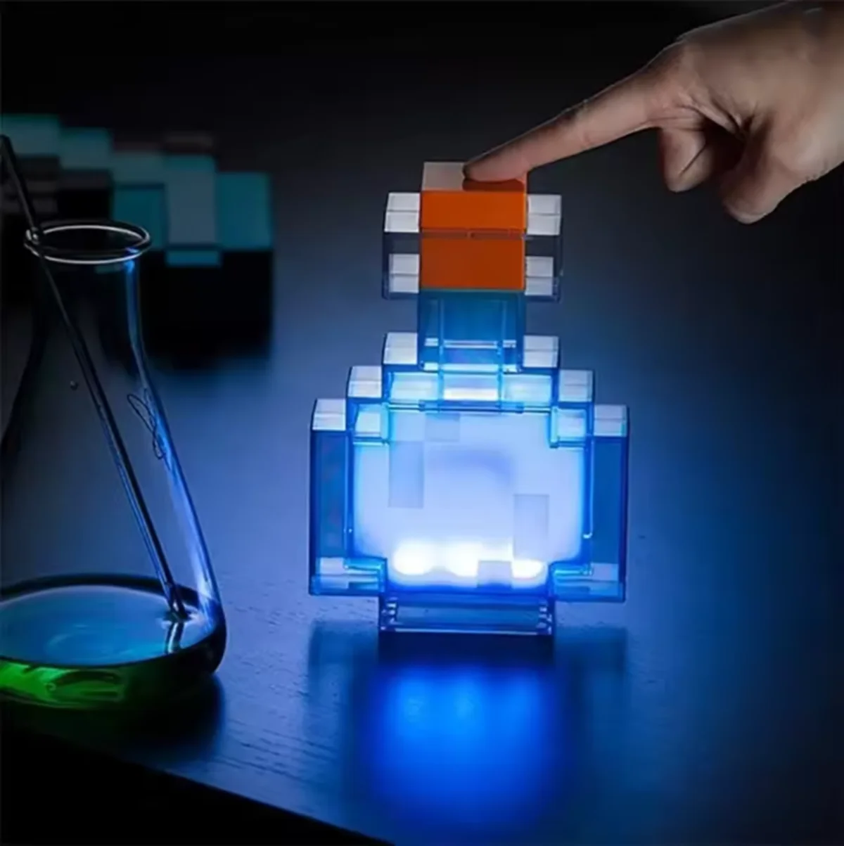 Potion Bottle Light Color Changing LED-8 Colors TableLamp for Bedroom ,Desk,Living Room
Potion Bottle Light Color Changing LED-8 Colors TableLamp for Bedroom ,Desk,Living Room