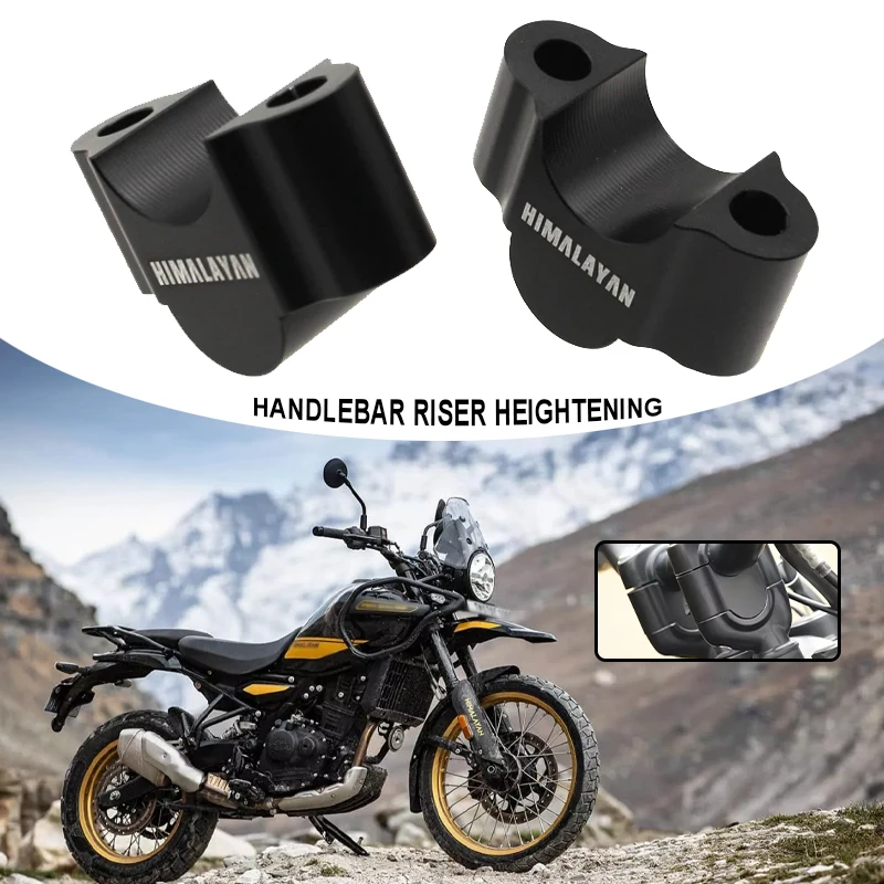 Fit For Royal Enfield Himalayan450 Himalayan 450 2024 2025 Motorcycle Handlebar Riser Mount Handle Bar Clamp Rise Extend Adapte
Fit For Royal Enfield Himalayan450 Himalayan 450 2024 2025 Motorcycle Handlebar Riser Mount Handle Bar Clamp Rise Extend Adapte