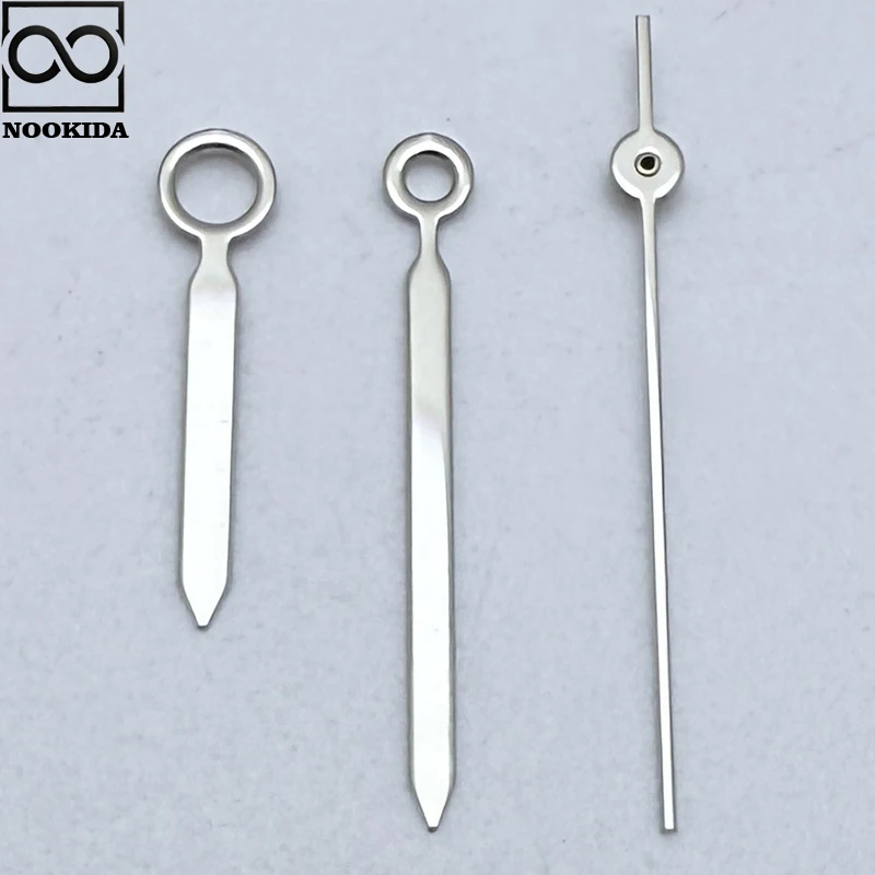 NOOKIDA New Silver Simple Polished Hands for Japan NH35/NH36/4R/7S Automatic Movement Mechanical Watch Accessories
NOOKIDA New Silver Simple Polished Hands for Japan NH35/NH36/4R/7S Automatic Movement Mechanical Watch Accessories