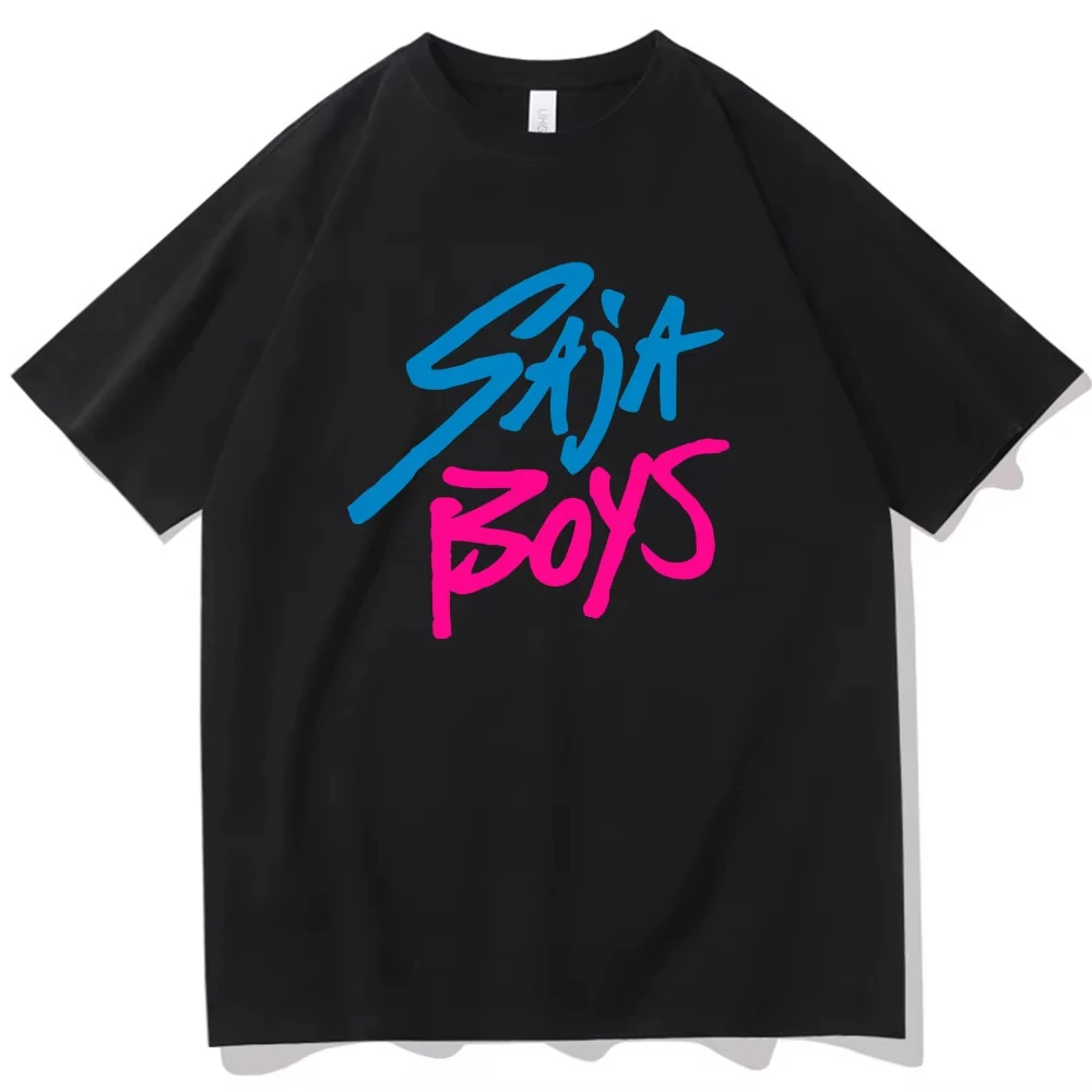 Summer Saja Boys Kpop Demon Hunters Men's and Women's Cotton Printed T-shirt 2 Sided O-Neck Short Sleeve Shirts Fans Gift Tops
Summer Saja Boys Kpop Demon Hunters Men's and Women's Cotton Printed T-shirt 2 Sided O-Neck Short Sleeve Shirts Fans Gift Tops