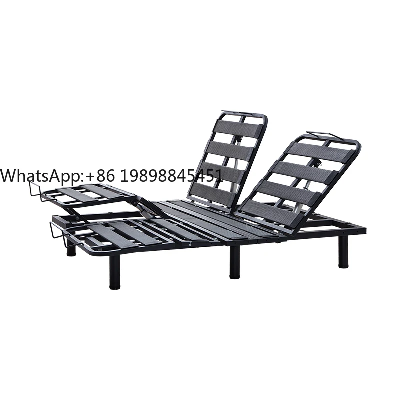 China Manufacturer Adjustable Bed Frame, Wireless Remote Control Bed Frame with APP, Adjustable Metal Base Hardware Bed Frame
China Manufacturer Adjustable Bed Frame, Wireless Remote Control Bed Frame with APP, Adjustable Metal Base Hardware Bed Frame
