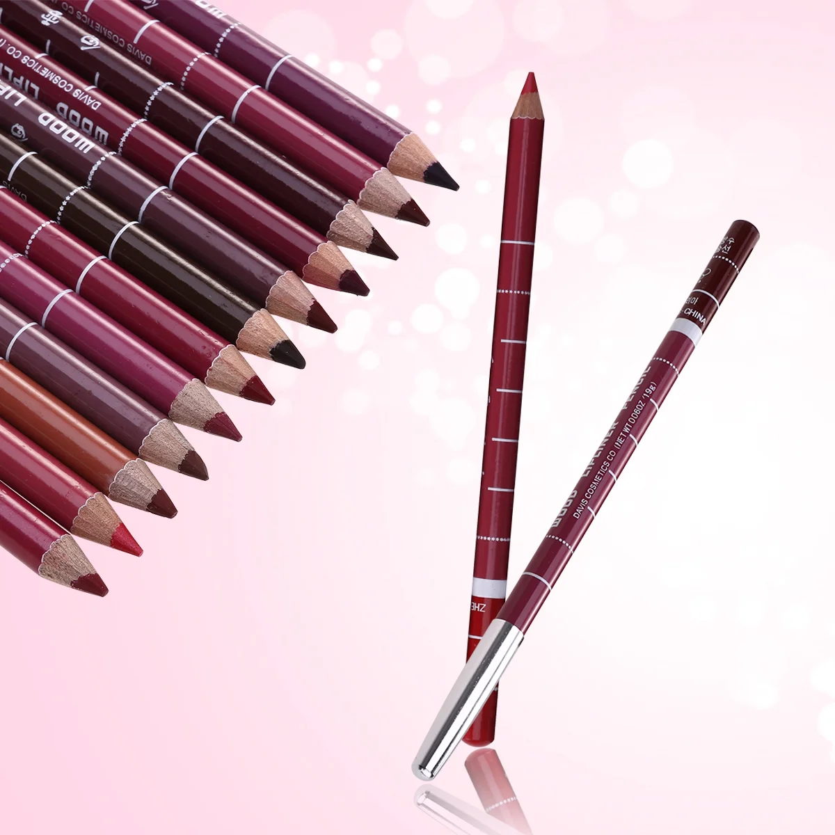 12pcs Women's Professional Makeup Lipliner Waterproof Lip Liner Pencil Set (Random Color) Lip Liner Pencils
12pcs Women's Professional Makeup Lipliner Waterproof Lip Liner Pencil Set (Random Color) Lip Liner Pencils