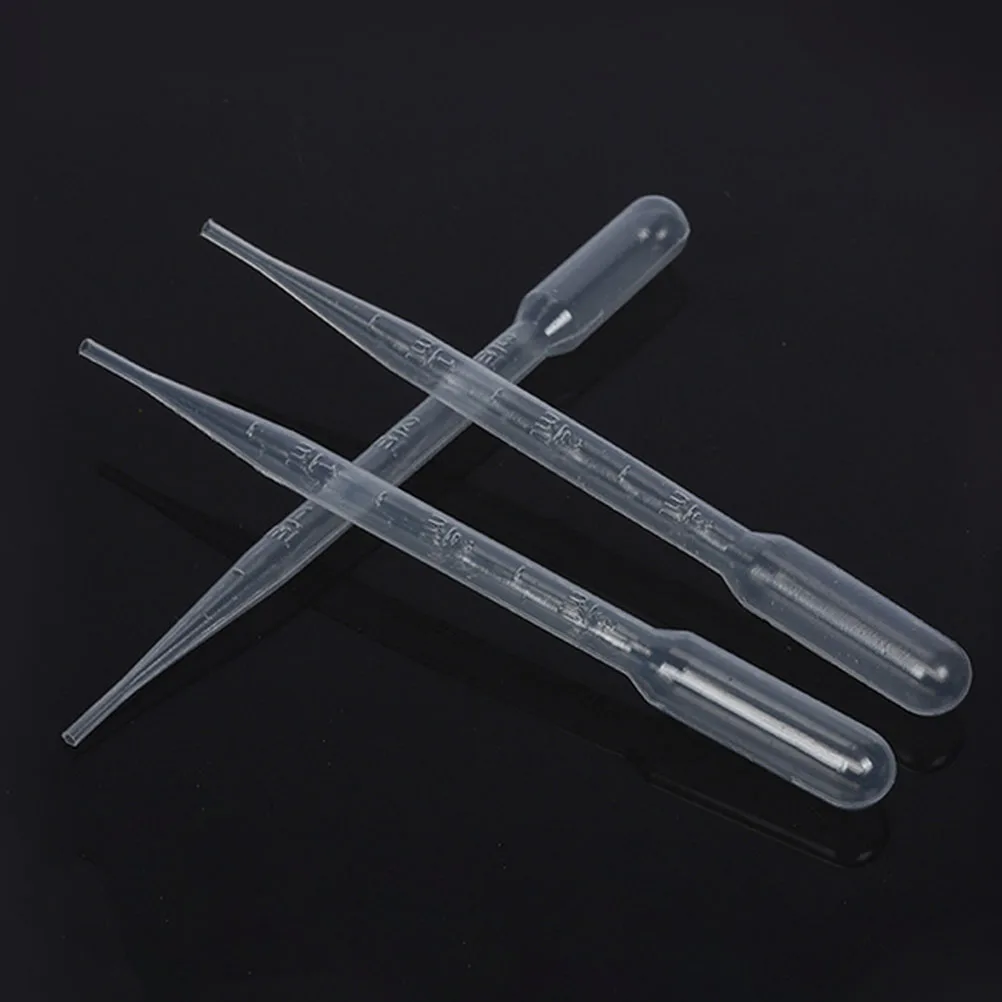 300 Pcs Pipettes Graduated Dropper Plastic Droppers Disposable Chemistry for Essential Oils Transparent 3ml
300 Pcs Pipettes Graduated Dropper Plastic Droppers Disposable Chemistry for Essential Oils Transparent 3ml