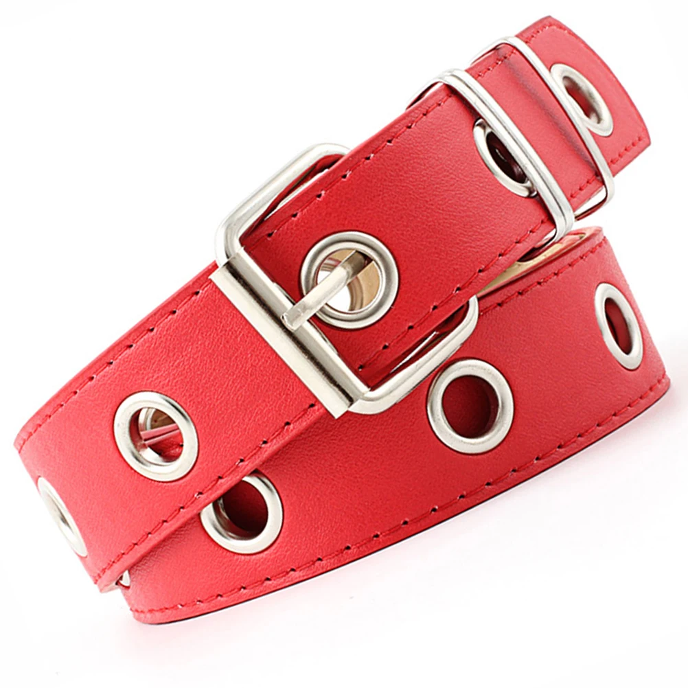 1pc Punk Style Round Hole Belt Stylish Waist Belt For Women Fashion Accessory Artificial Metal Buckle All Matching Holed
1pc Punk Style Round Hole Belt Stylish Waist Belt For Women Fashion Accessory Artificial Metal Buckle All Matching Holed