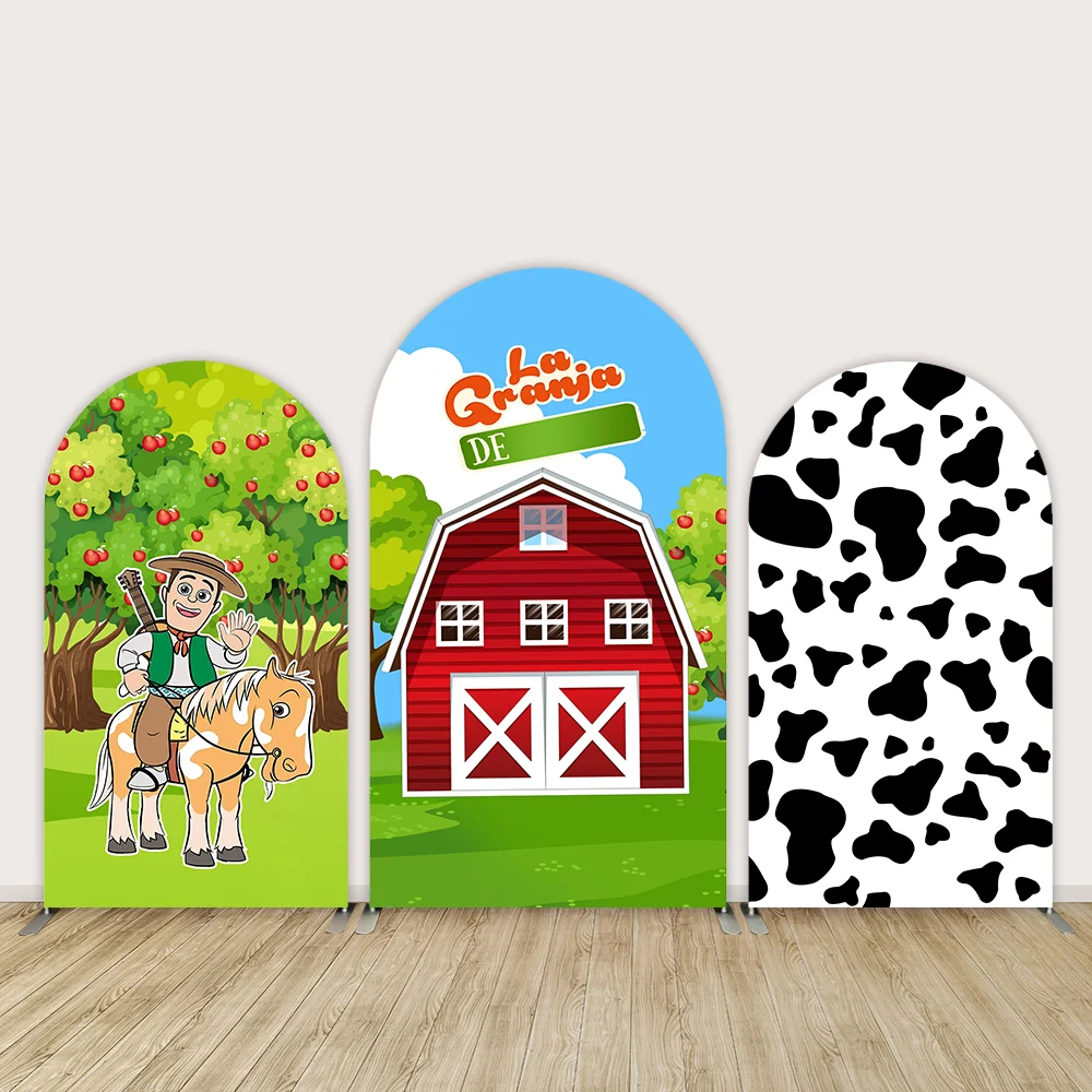 Zenon Farm Barn Themed Arch Backdrop Cover Windmill Cow Boy Girl Birthday Baby Shower Party Decor Arched Wall Background
Zenon Farm Barn Themed Arch Backdrop Cover Windmill Cow Boy Girl Birthday Baby Shower Party Decor Arched Wall Background