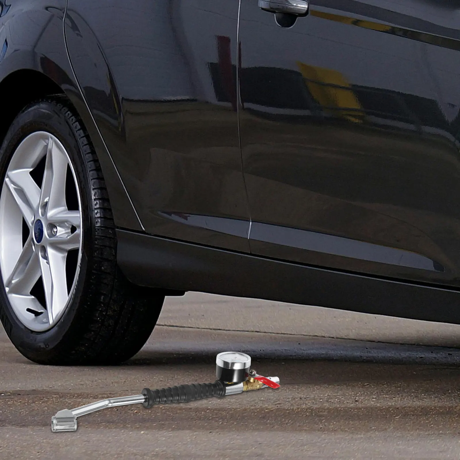 Car Tire Pressure Gauge Portable Air Inflator Precision Tyre Inflator For Trucks Motorcycle Tires Air Compressor
Car Tire Pressure Gauge Portable Air Inflator Precision Tyre Inflator For Trucks Motorcycle Tires Air Compressor