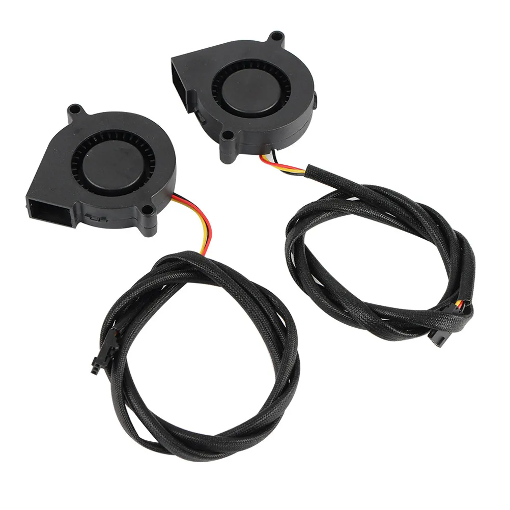 2Pcs 5015 5V 3D Printer Fan Ultra Quiet Hydraulic Sleeve Bearing Front Cooler Radiator for I3 Easy Install Firm Stable
2Pcs 5015 5V 3D Printer Fan Ultra Quiet Hydraulic Sleeve Bearing Front Cooler Radiator for I3 Easy Install Firm Stable