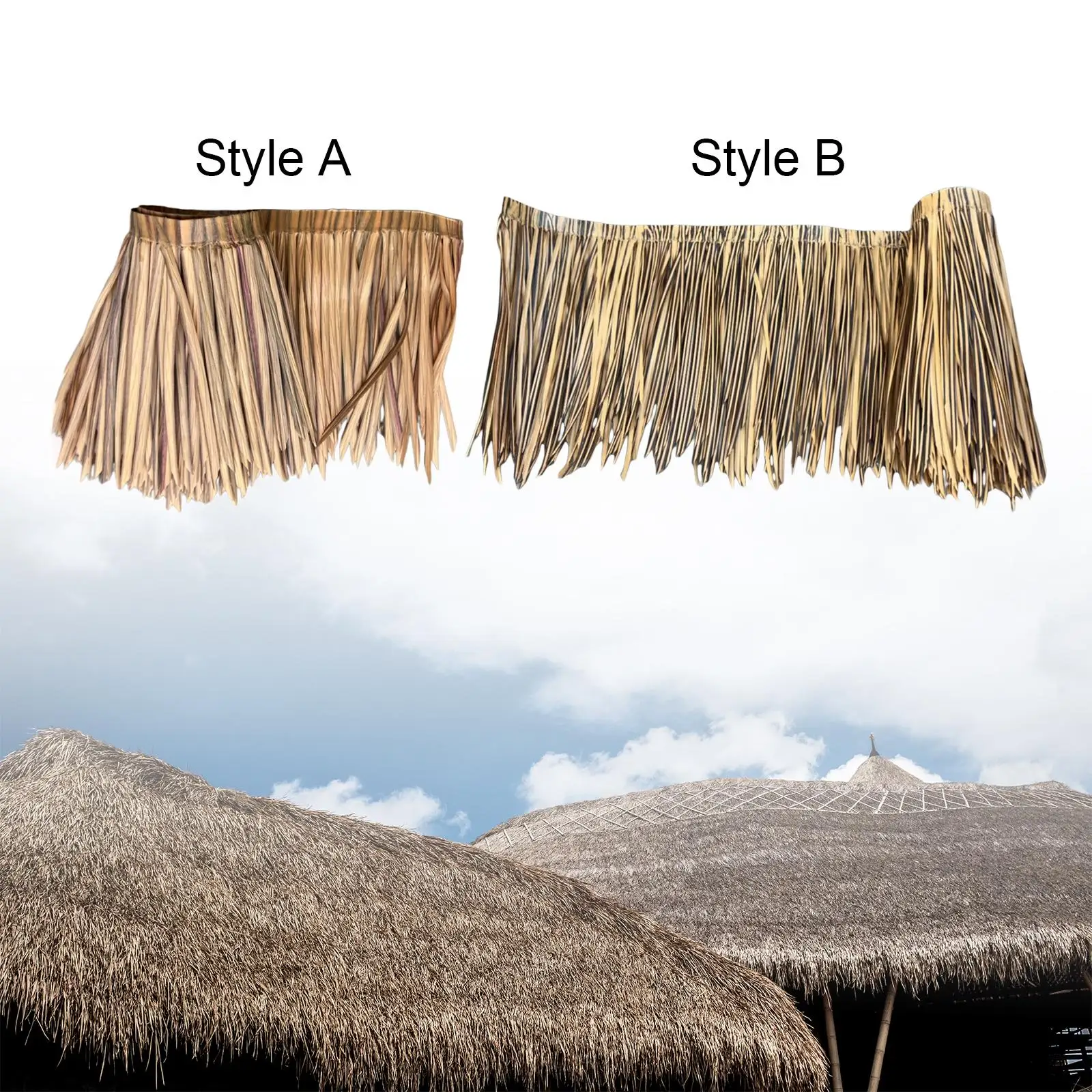 DIY Artificial Thatch Roll Durable Easily Install Versatile PE Synthetic Material for Garden Patio Decor Outdoor Themed Roofs
DIY Artificial Thatch Roll Durable Easily Install Versatile PE Synthetic Material for Garden Patio Decor Outdoor Themed Roofs