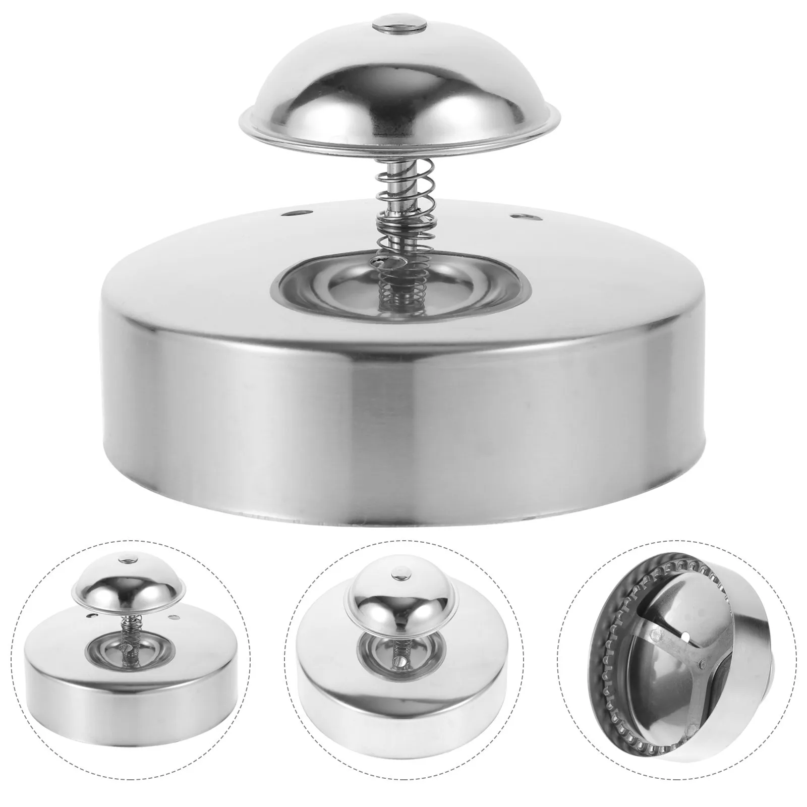 Stainless Steel Pocket Sandwich Press Sealer Food Cutter Reusable Nonstick Bread Crimper Tool for Kitchen Bakery Restaurant
Stainless Steel Pocket Sandwich Press Sealer Food Cutter Reusable Nonstick Bread Crimper Tool for Kitchen Bakery Restaurant