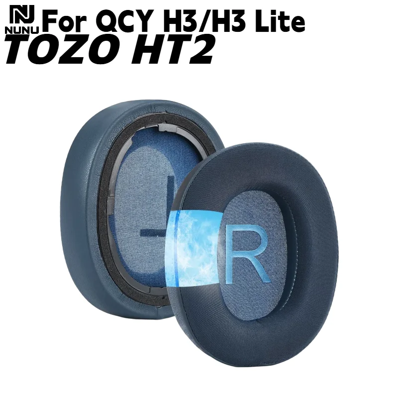 Original Replacement Repair Parts Hinge Swivel Ear Pads Headband Cushion Compatible with QCY H3 /H3 Lite Headphones Original Replacement Repair Parts Hinge Swivel Ear Pads Headband Cushion Compatible with QCY H3 /H3 Lite Headphones
