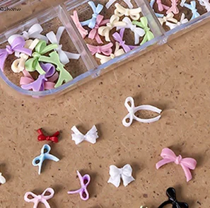 【WHB】12 Grid Bowknots Nail Art Charms Mini Adorable Line Bows Ties Resin Nail Decorations For DIY Earring Nail Suppli
【WHB】12 Grid Bowknots Nail Art Charms Mini Adorable Line Bows Ties Resin Nail Decorations For DIY Earring Nail Suppli