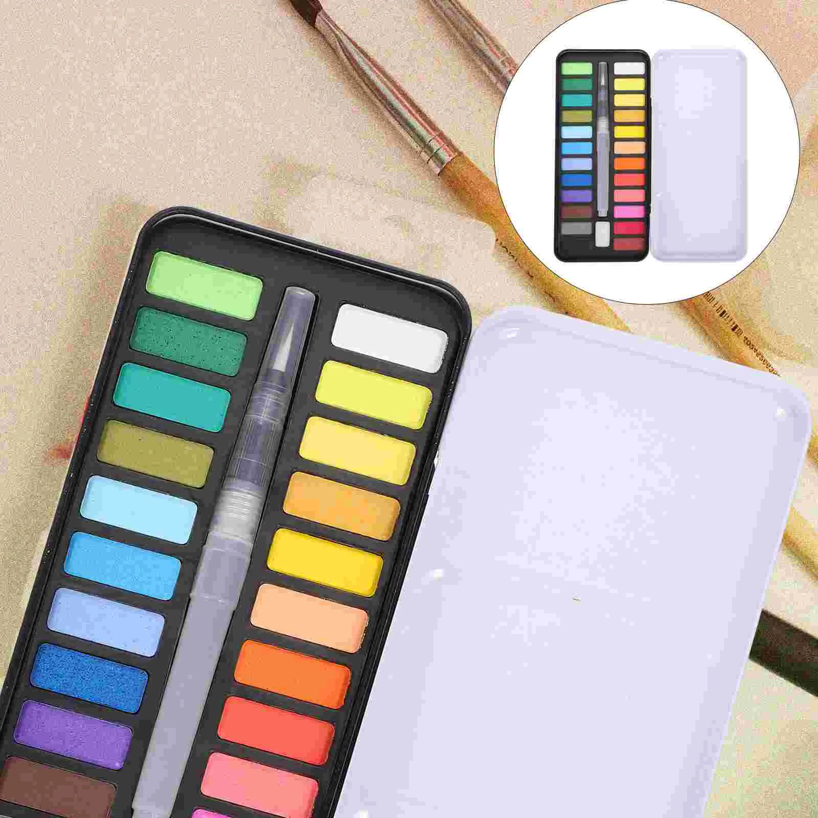 Solid Watercolor Multi-function Gouache Paint Kit Supply Draw Accessory Convenient
Solid Watercolor Multi-function Gouache Paint Kit Supply Draw Accessory Convenient