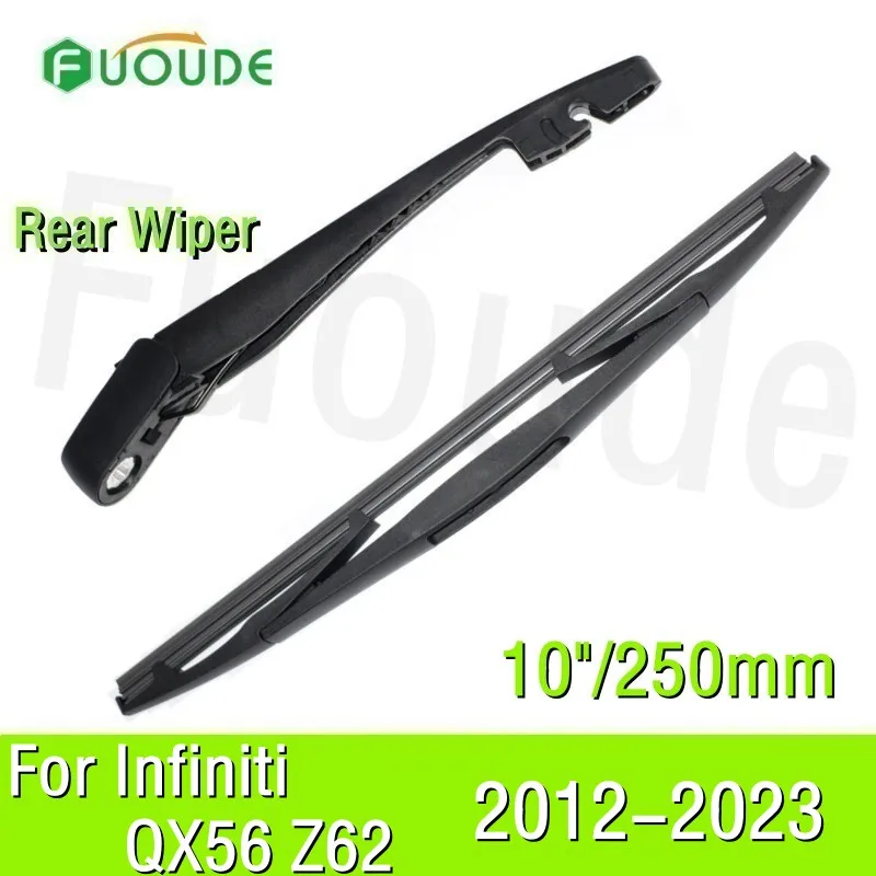 Rear Wiper Blade For Infiniti QX56 10"/250mm Car Windshield Windscreen Rubber 2012 2013 2014 2015 2016 2017 2018 2020 -2023
Rear Wiper Blade For Infiniti QX56 10"/250mm Car Windshield Windscreen Rubber 2012 2013 2014 2015 2016 2017 2018 2020 -2023