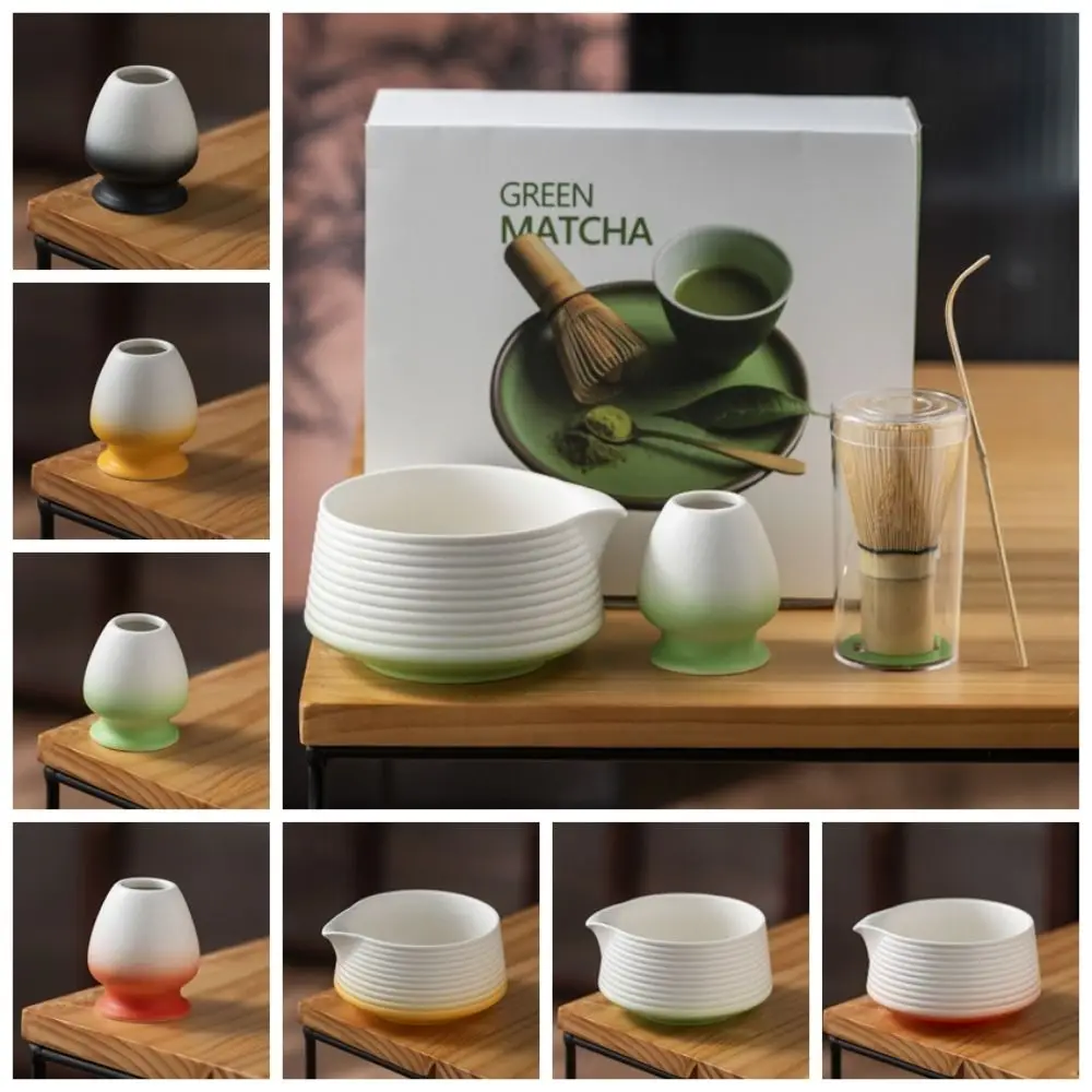 Новая многоразовая чаша для матча, керамический бамбуковый безопасный набор для изготовления матча, градиент цвета, пищевой набор венчиков для матча, любители чая
Новая многоразовая чаша для матча, керамический бамбуковый безопасный набор для изготовления матча, градиент цвета, пищевой набор венчиков для матча, любители чая