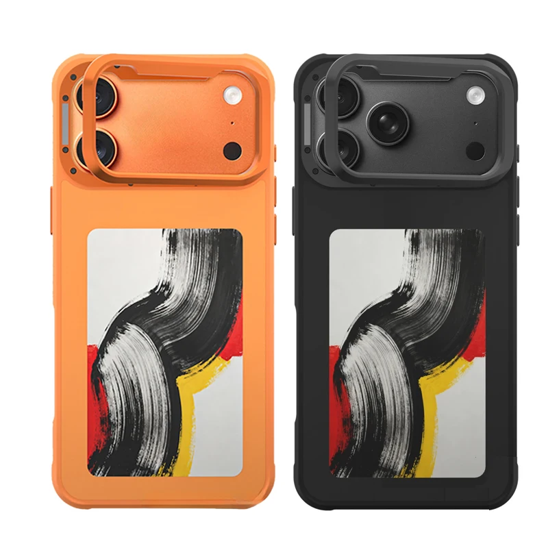 4.0inch Smart NFC Ink Screen Phone Case with Bracket for iPhone 17 Pro Max Wireless Charging Magnetic Phone Protector Covers
4.0inch Smart NFC Ink Screen Phone Case with Bracket for iPhone 17 Pro Max Wireless Charging Magnetic Phone Protector Covers