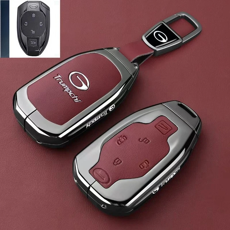 Key Fob Cover for 2026 Trumpchi M8 Xiangwang/E9/M8 Master/M8 Grand Edition, Heavy Duty Metal Protective Case Shell with Keychain
Key Fob Cover for 2026 Trumpchi M8 Xiangwang/E9/M8 Master/M8 Grand Edition, Heavy Duty Metal Protective Case Shell with Keychain