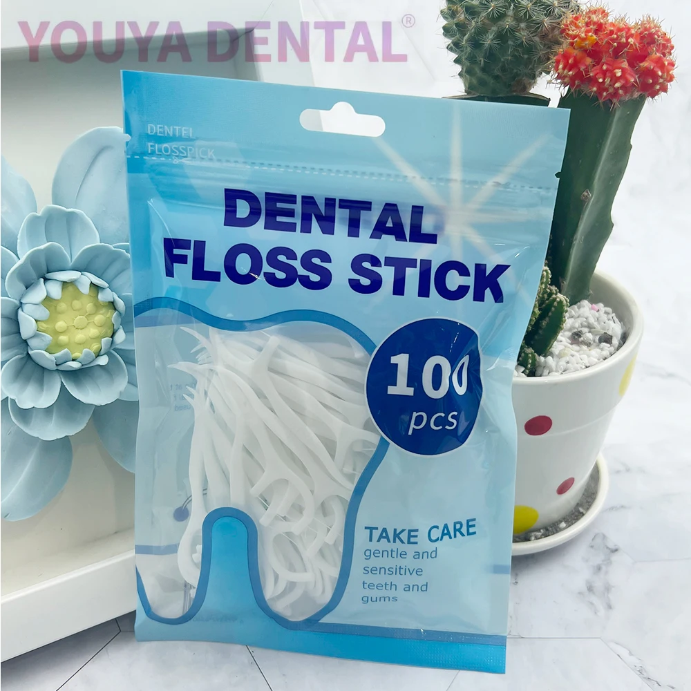 100/PCS Dental Family Pack Floss Picks Clean Interdental Brush Toothpick Double Head Use Floss Picks Oral Hygiene Care
100/PCS Dental Family Pack Floss Picks Clean Interdental Brush Toothpick Double Head Use Floss Picks Oral Hygiene Care