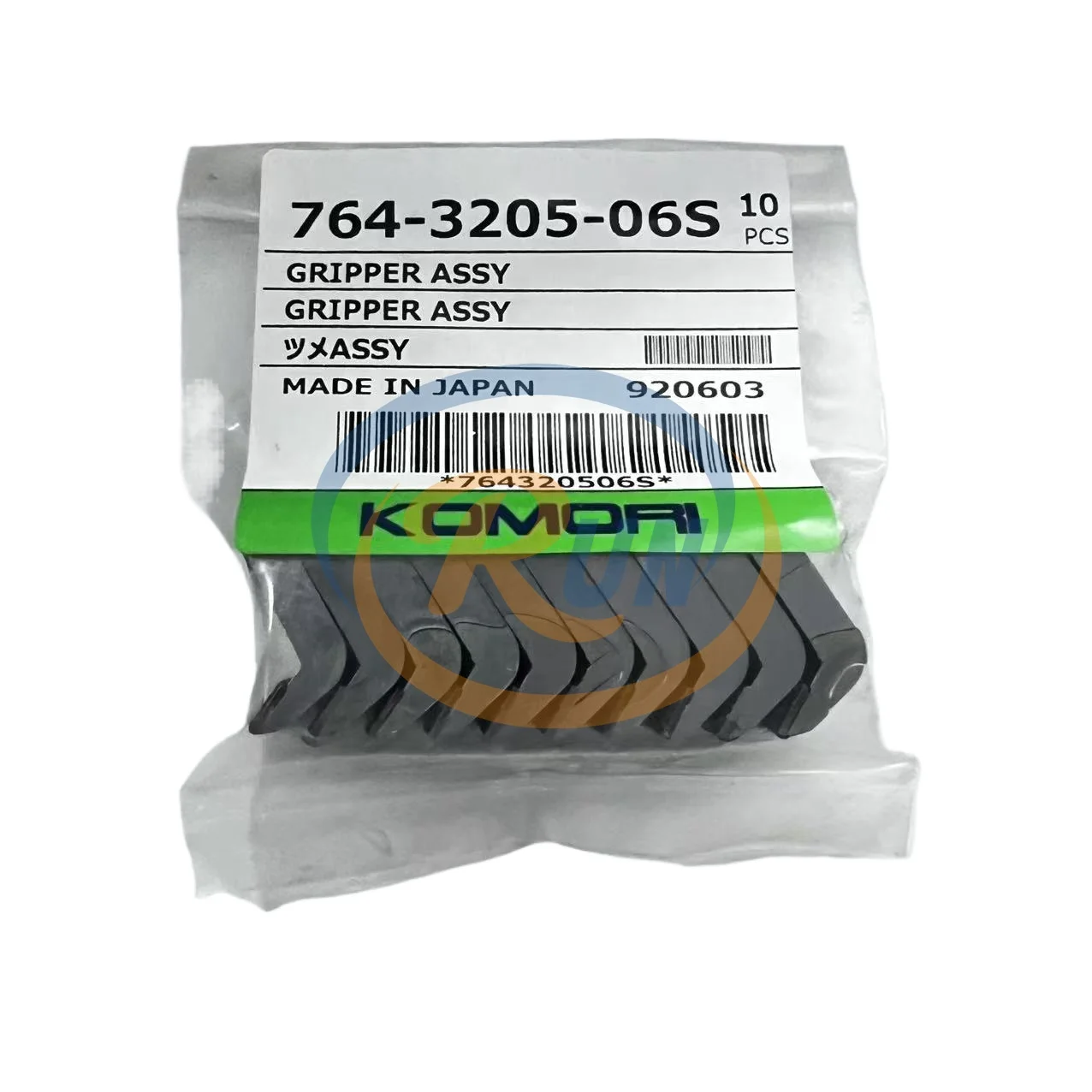Komori LS40 ORIGINAL 10 PCS GRIPPER PADS 764-3205-06S FOR KOMORI LS40 PARTS
Komori LS40 ORIGINAL 10 PCS GRIPPER PADS 764-3205-06S FOR KOMORI LS40 PARTS