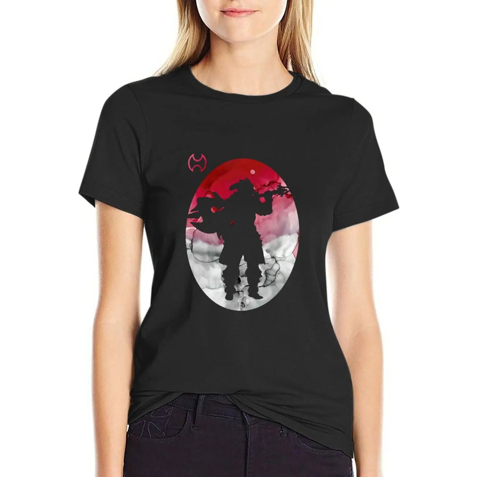 FXIV Warrior Silhouette T-Shirt Aesthetic clothing Female clothing hippie clothes sublime cute t-shirts for Women
FXIV Warrior Silhouette T-Shirt Aesthetic clothing Female clothing hippie clothes sublime cute t-shirts for Women