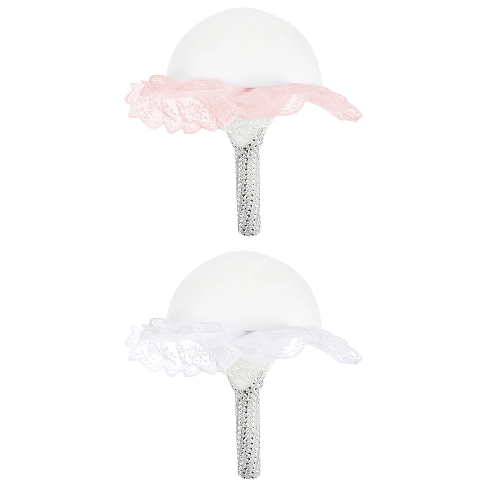 2 pcs Artificial Flower Holder Bouquet Bride DIY H Arrangement Wedding Lace Foams Bridal Plastic Lightweight Safe Celebration
2 pcs Artificial Flower Holder Bouquet Bride DIY H Arrangement Wedding Lace Foams Bridal Plastic Lightweight Safe Celebration