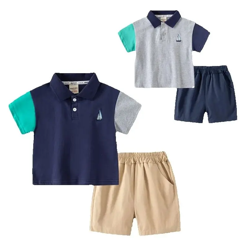 Summer Baby Boy Sets Children's 2-piece Set Lapel Boys POLO Shirt+Shorts Sport Suit Cool Breathable Kids Tracksuits Outfit 2-7Yr
Summer Baby Boy Sets Children's 2-piece Set Lapel Boys POLO Shirt+Shorts Sport Suit Cool Breathable Kids Tracksuits Outfit 2-7Yr