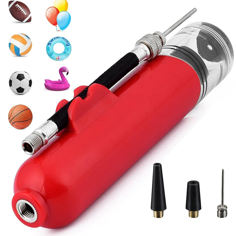 Portable Hand Air Pump for Balls Inflator with Hose Holder 3 Extra Needles for Soccer Basketball Volleyball Pilates Durable
Portable Hand Air Pump for Balls Inflator with Hose Holder 3 Extra Needles for Soccer Basketball Volleyball Pilates Durable