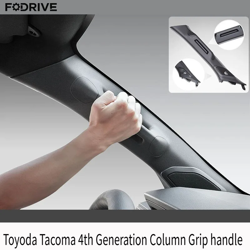 1PC Driver Side A-Pillar Grab Handle For Toyota Tacoma Gen 4th 2024 2025 2026 Black Car Accessories
1PC Driver Side A-Pillar Grab Handle For Toyota Tacoma Gen 4th 2024 2025 2026 Black Car Accessories