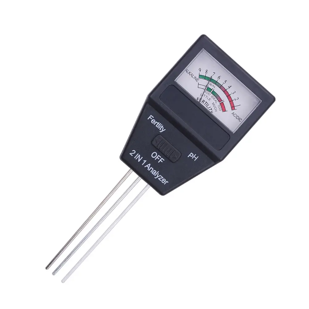 Soil Fertility Analyzer Tester Hygrometer Black Digital Dial Wide Scale Clear Large Screen Garden Pasture Potted Plants
Soil Fertility Analyzer Tester Hygrometer Black Digital Dial Wide Scale Clear Large Screen Garden Pasture Potted Plants