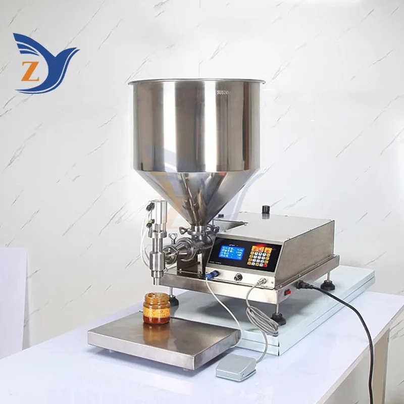 Filling Machine Liquid Weighing Stirring Hot Pot Bottom Material Sesame Pepper Bean Paste Automatic Quantitative Dividing Sauce
Filling Machine Liquid Weighing Stirring Hot Pot Bottom Material Sesame Pepper Bean Paste Automatic Quantitative Dividing Sauce